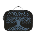 Tree Of Life And Howling Wolves Print Portable Lunch Bag