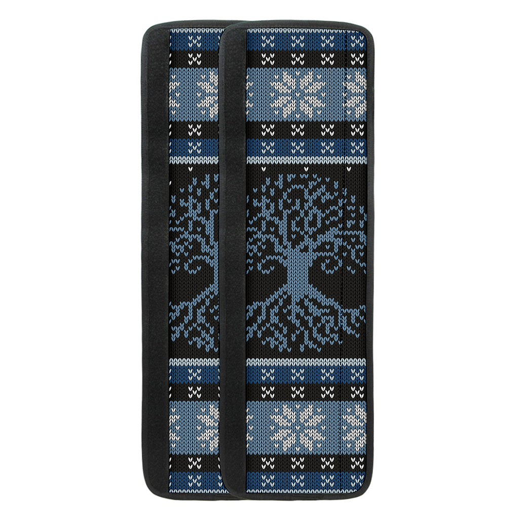 Tree Of Life And Howling Wolves Print Refrigerator Handle Covers