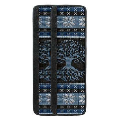 Tree Of Life And Howling Wolves Print Refrigerator Handle Covers