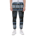 Tree Of Life And Howling Wolves Print Joggers