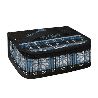 Tree Of Life And Howling Wolves Print Small Lunch Bag