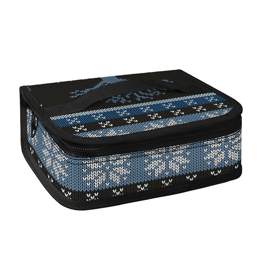 Tree Of Life And Howling Wolves Print Small Lunch Bag