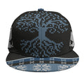 Tree Of Life And Howling Wolves Print Snapback Cap