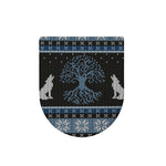 Tree Of Life And Howling Wolves Print Toilet Lid Cover