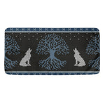 Tree Of Life And Howling Wolves Print Towel