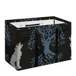 Tree Of Life And Howling Wolves Print Utility Tote Bag