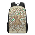 Tree Of Life Celtic Symbol Print 17 Inch Backpack