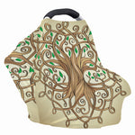 Tree Of Life Celtic Symbol Print Baby Seat Cover