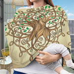 Tree Of Life Celtic Symbol Print Baby Seat Cover
