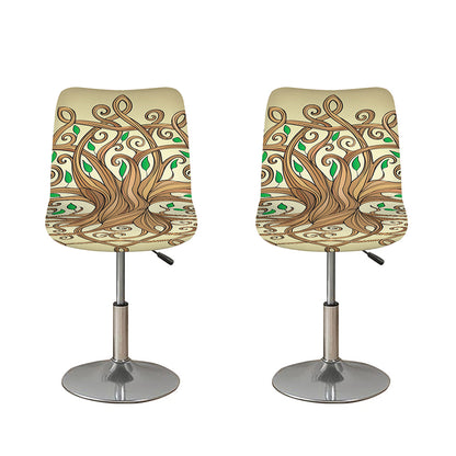 Tree Of Life Celtic Symbol Print Bar Stool Covers