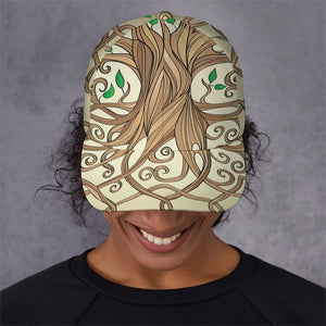 Tree Of Life Celtic Symbol Print Baseball Cap