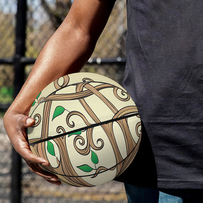 Tree Of Life Celtic Symbol Print Basketball