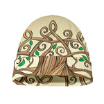 Tree Of Life Celtic Symbol Print Beanie
