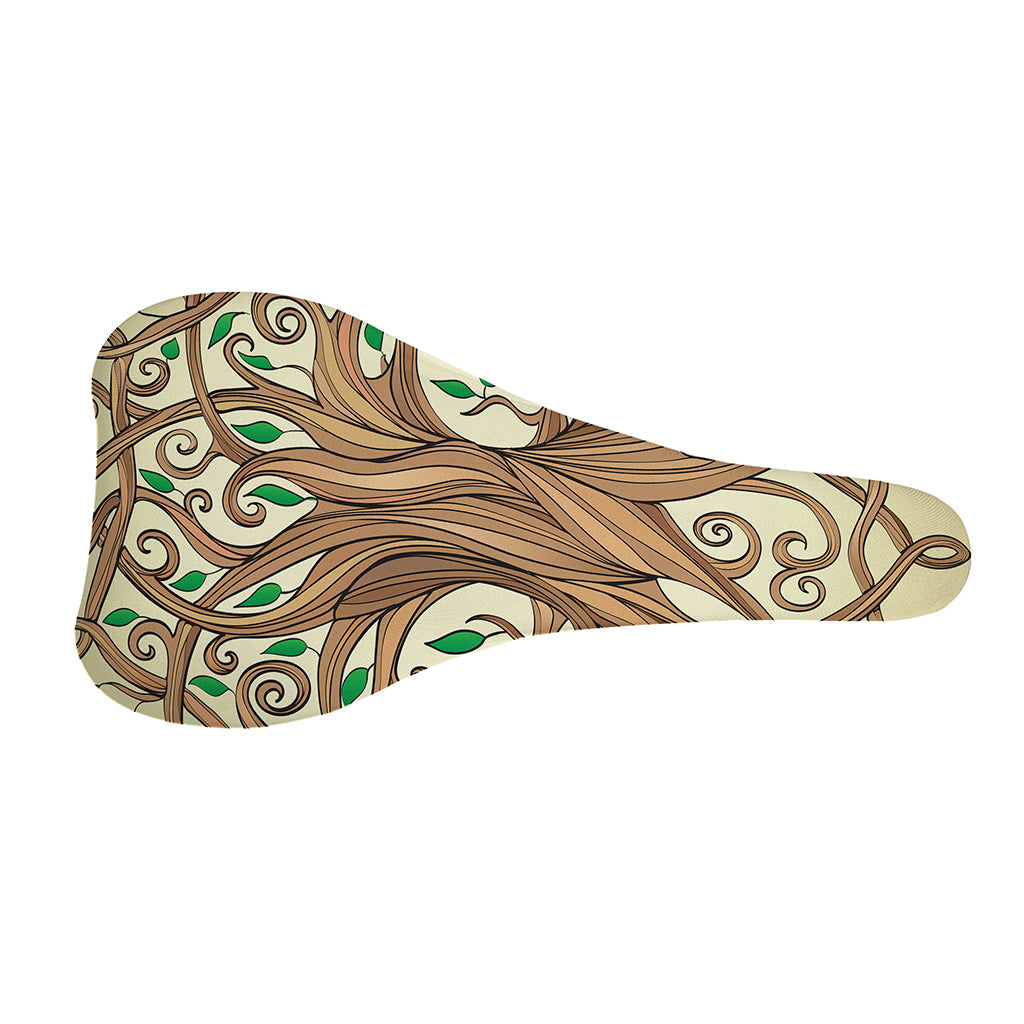 Tree Of Life Celtic Symbol Print Bicycle Seat Cover