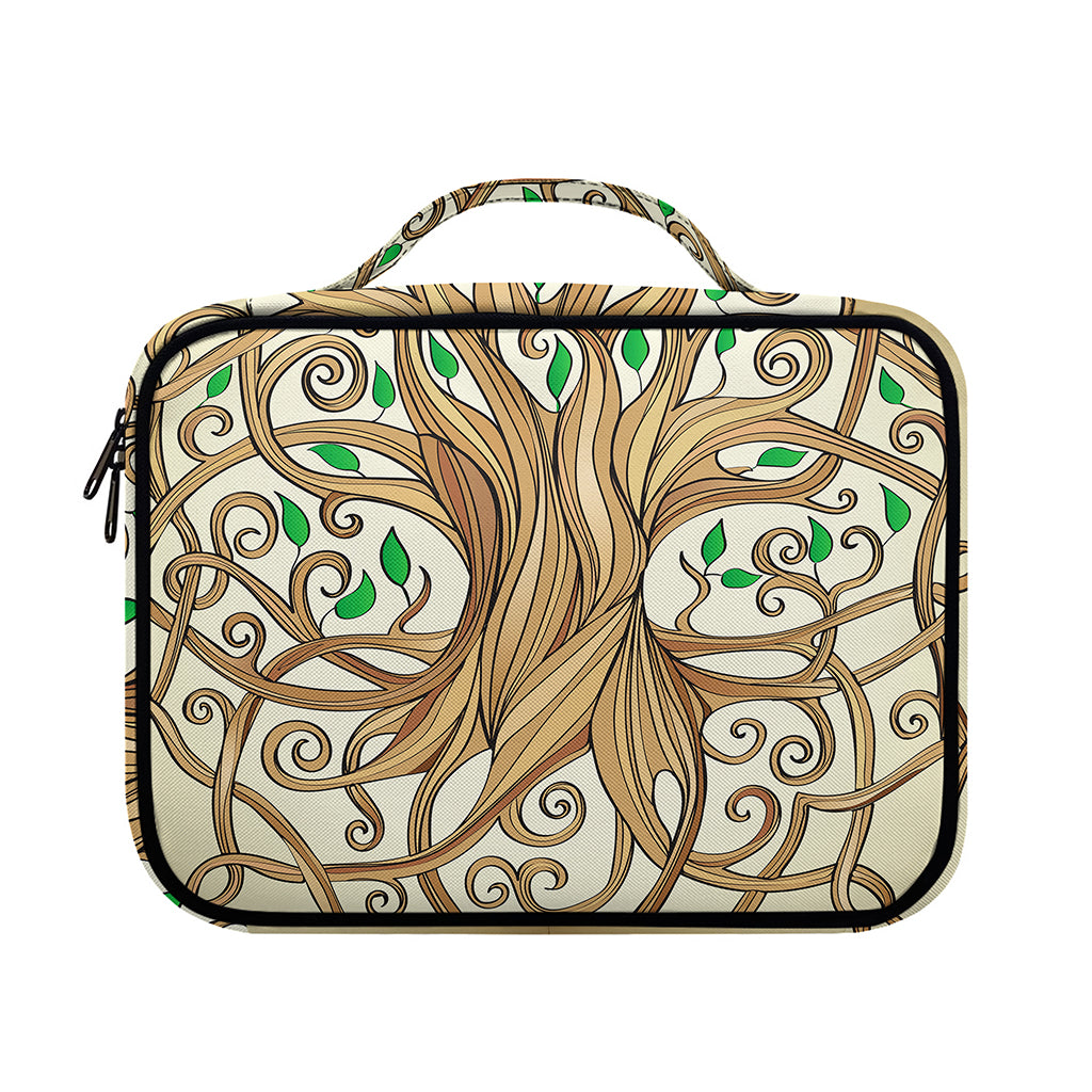 Tree Of Life Celtic Symbol Print Briefcase Bible Bag