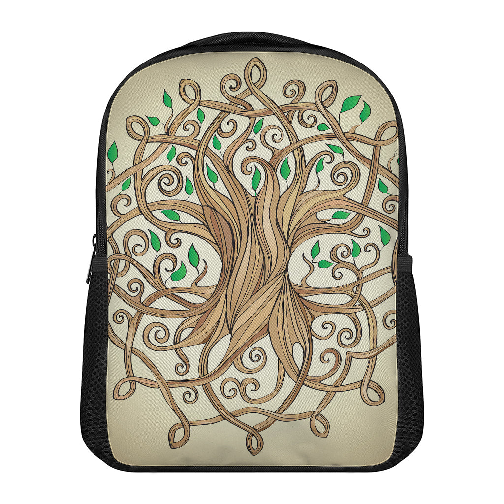 Tree Of Life Celtic Symbol Print Casual Backpack