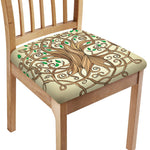 Tree Of Life Celtic Symbol Print Chair Cushion Cover