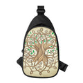 Tree Of Life Celtic Symbol Print Sling Bag