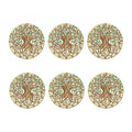 Tree Of Life Celtic Symbol Print Coaster Set