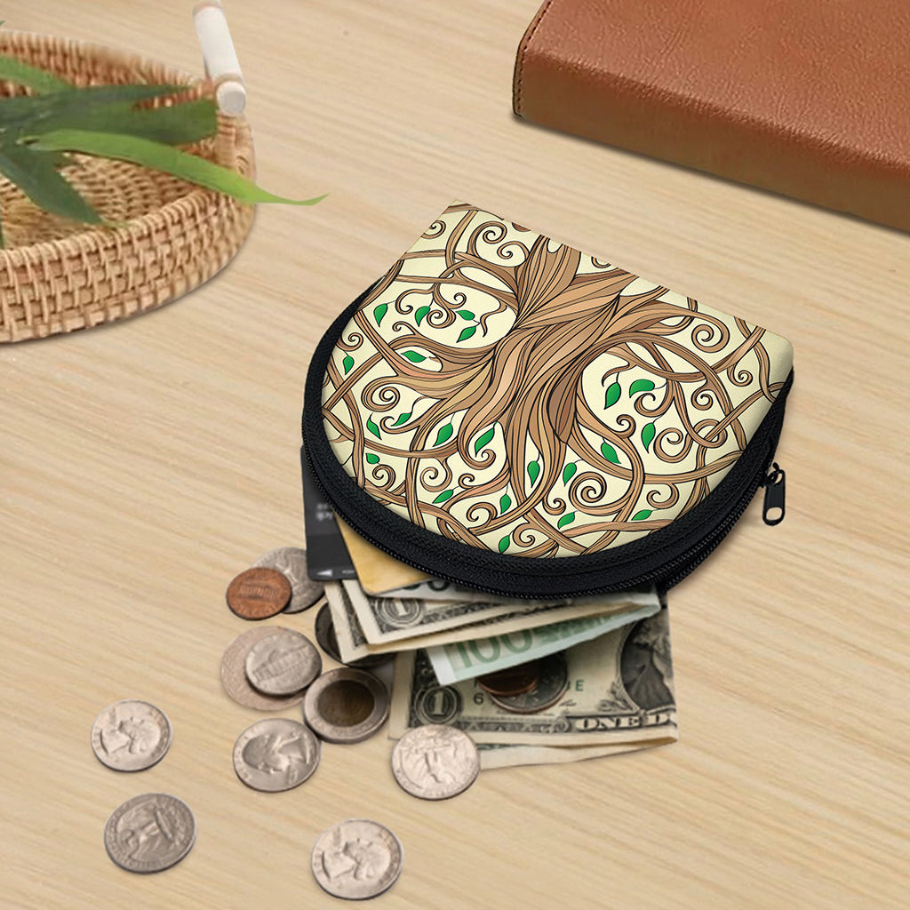 Tree Of Life Celtic Symbol Print Coin Purse