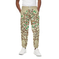 Tree Of Life Celtic Symbol Print Cotton Sweatpants