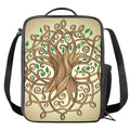 Tree Of Life Celtic Symbol Print Crossbody Lunch Bag