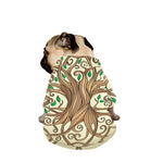 Tree Of Life Celtic Symbol Print Dog Zip Up Jacket