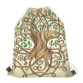 Tree Of Life Celtic Symbol Print Drawstring Bag
