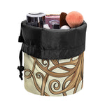 Tree Of Life Celtic Symbol Print Drawstring Makeup Bag