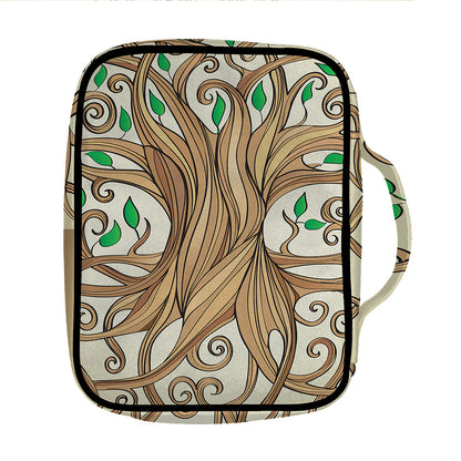 Tree Of Life Celtic Symbol Print Front Pocket Bible Bag