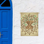 Tree Of Life Celtic Symbol Print Garden Flag