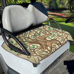 Tree Of Life Celtic Symbol Print Golf Cart Seat Cover