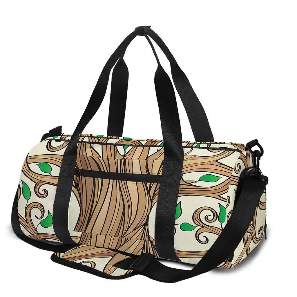Tree Of Life Celtic Symbol Print Gym Bag