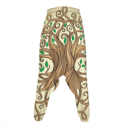 Tree Of Life Celtic Symbol Print Hammer Pants