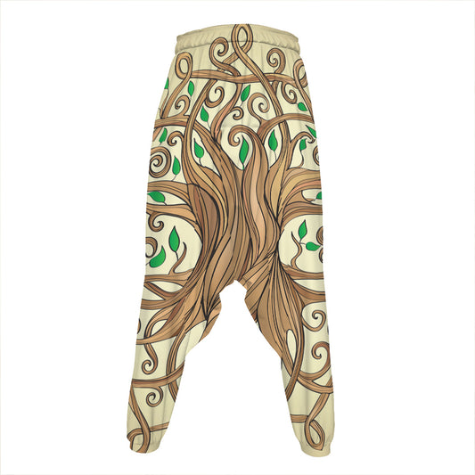 Tree Of Life Celtic Symbol Print Hammer Pants