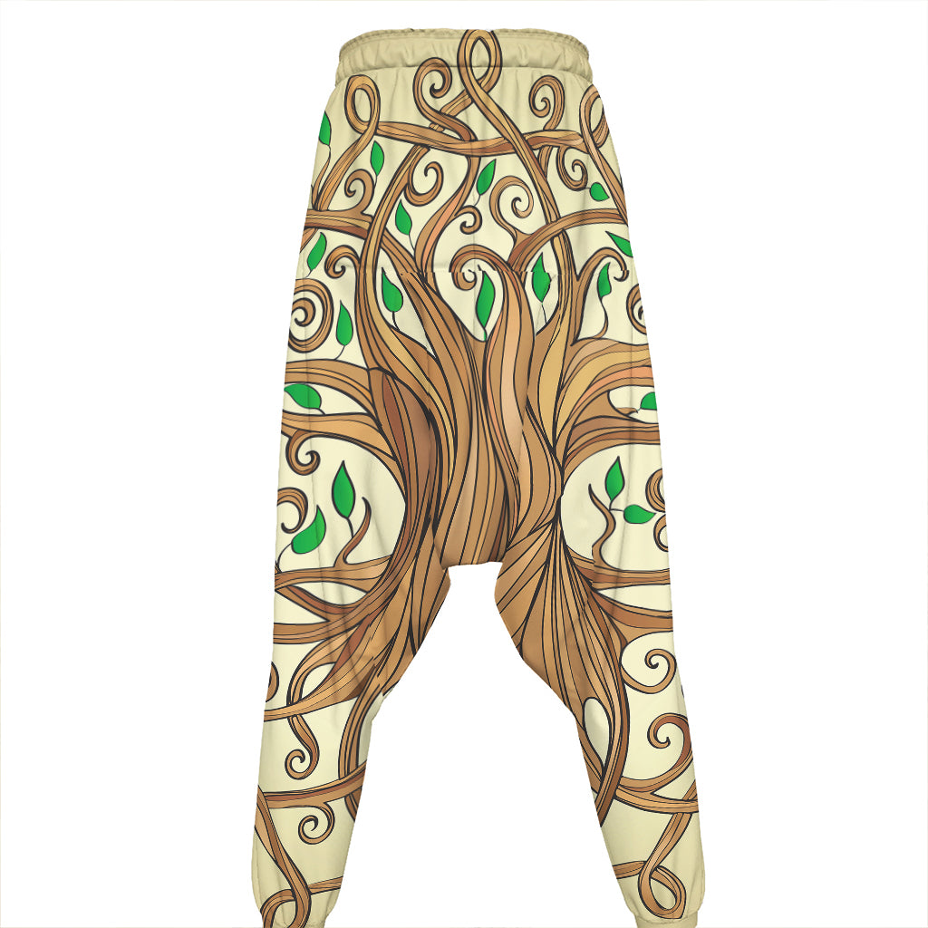 Tree Of Life Celtic Symbol Print Hammer Pants