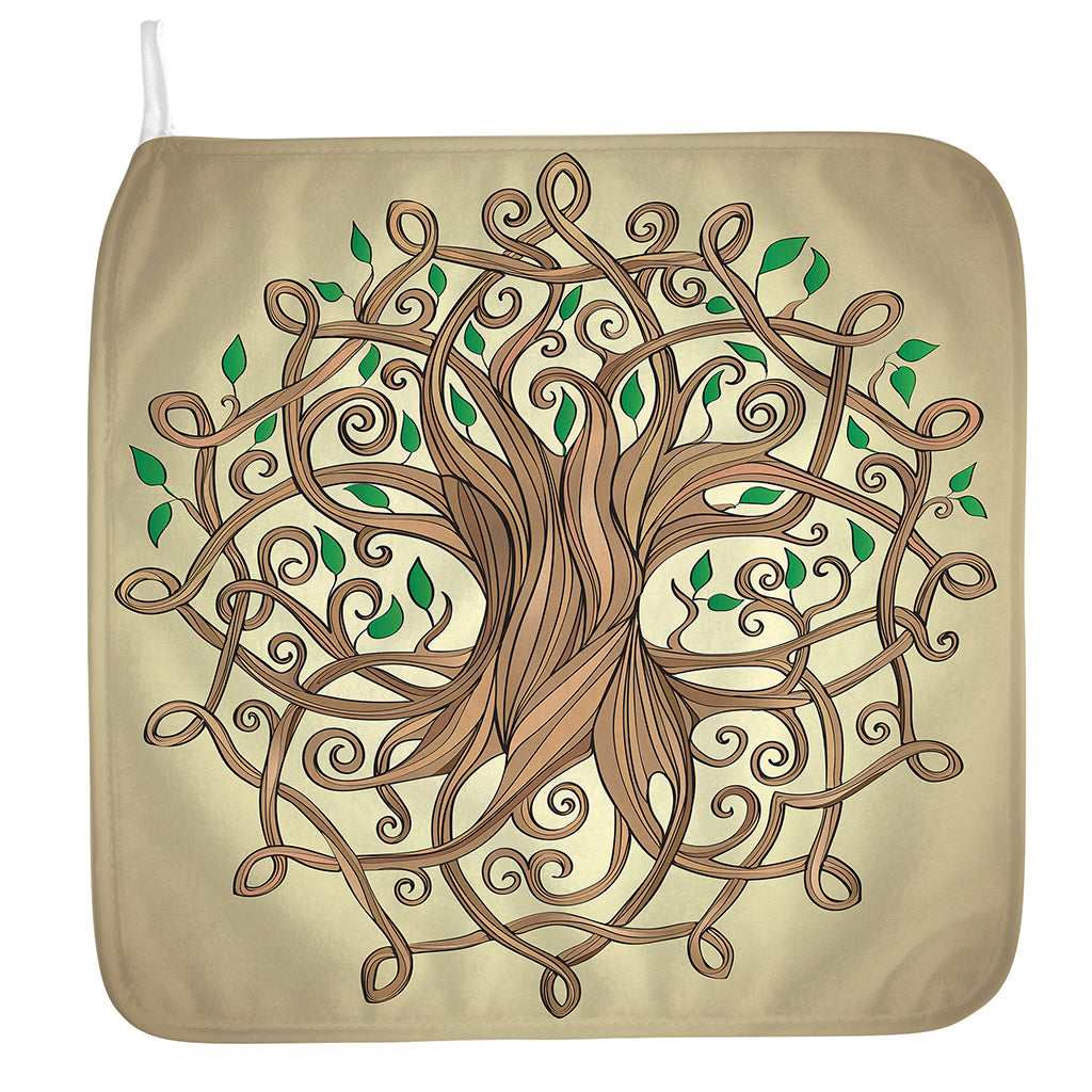 Tree Of Life Celtic Symbol Print Hand Towel