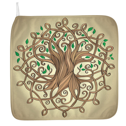 Tree Of Life Celtic Symbol Print Hand Towel