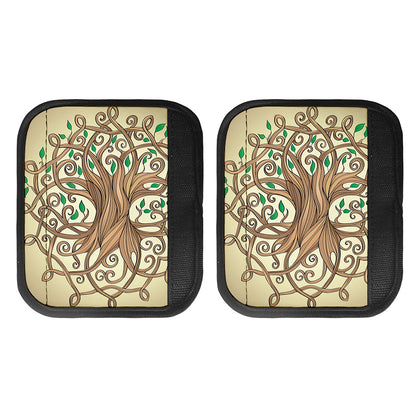 Tree Of Life Celtic Symbol Print Handle Covers