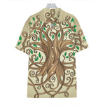 Tree Of Life Celtic Symbol Print Hawaiian Shirt