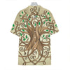 Tree Of Life Celtic Symbol Print Hawaiian Shirt