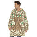 Tree Of Life Celtic Symbol Print Hoodie Blanket