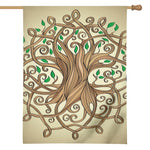 Tree Of Life Celtic Symbol Print House Flag