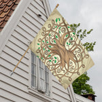 Tree Of Life Celtic Symbol Print House Flag