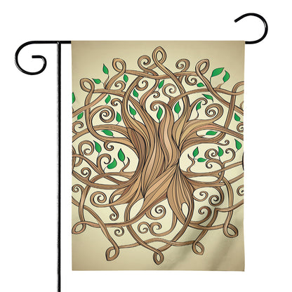 Tree Of Life Celtic Symbol Print House Flag