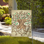 Tree Of Life Celtic Symbol Print House Flag