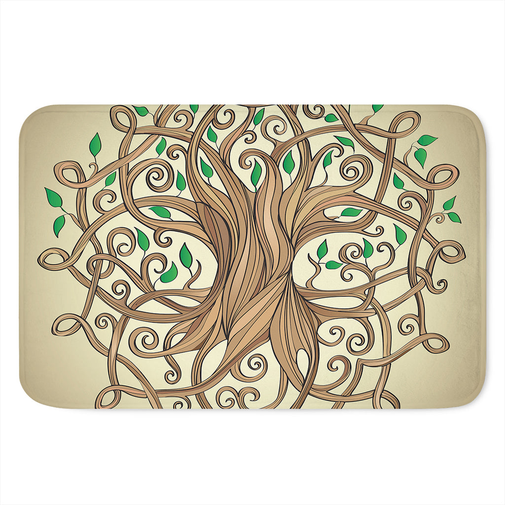 Tree Of Life Celtic Symbol Print Indoor Door Mat