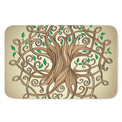 Tree Of Life Celtic Symbol Print Indoor Door Mat