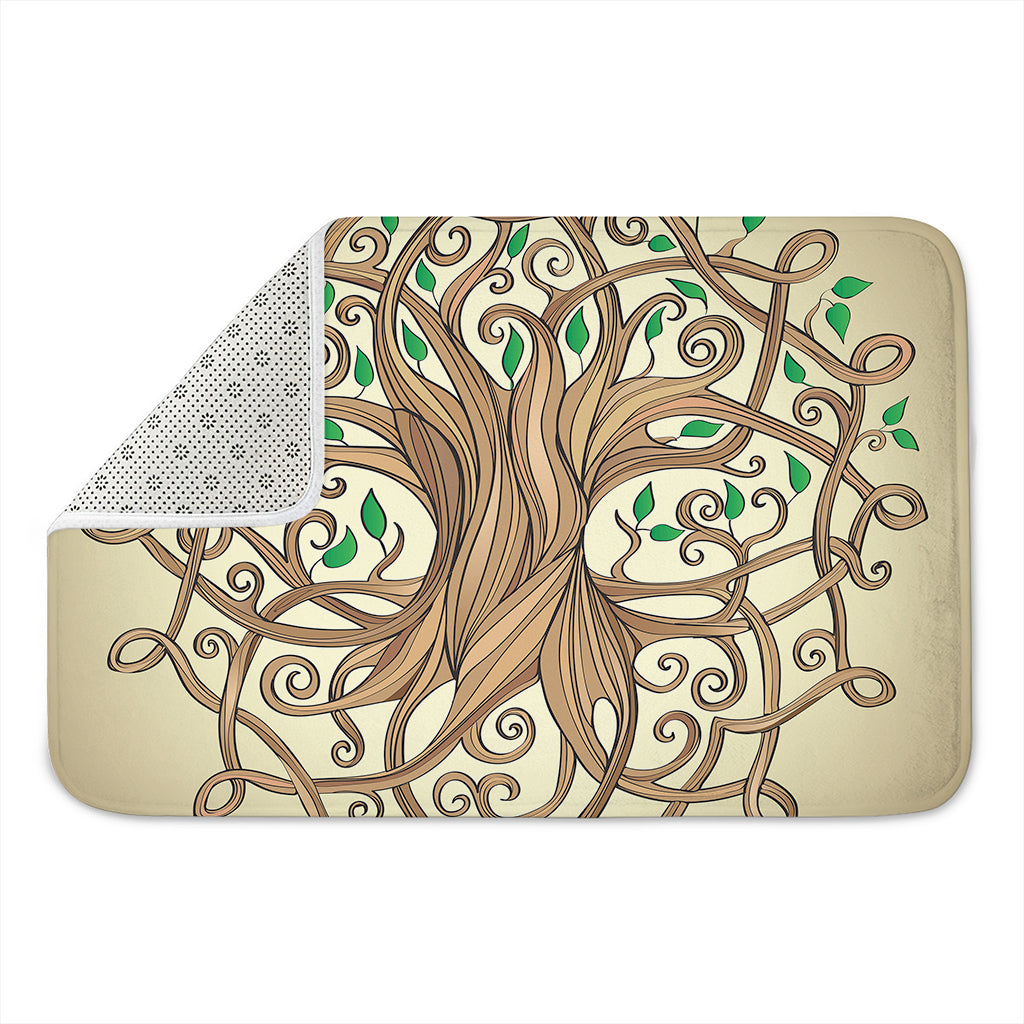 Tree Of Life Celtic Symbol Print Indoor Door Mat