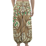 Tree Of Life Celtic Symbol Print Lantern Pants